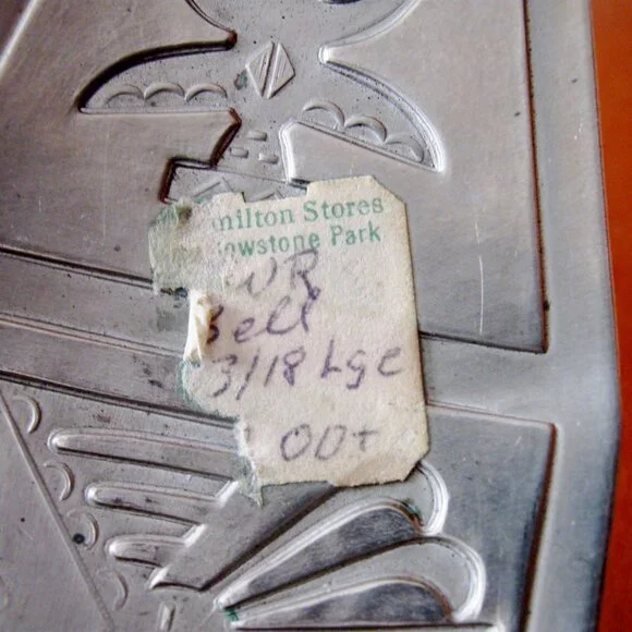 Vintage Nickel Silver Native American Style Thunderbird  display picture 1